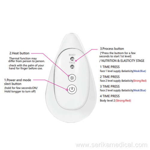 home use skin massage skin care device